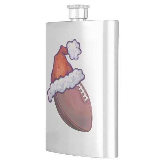 Fußball Weihnachten Flachmann (Links)