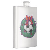 Fußball Weihnachten Flachmann (Rechts)