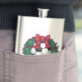 Fußball Weihnachten Flachmann (Beispiel)