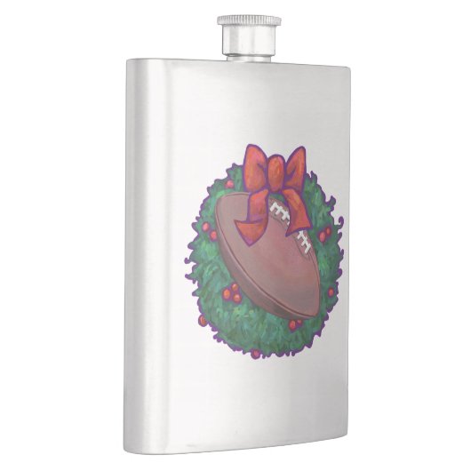 Fußball Weihnachten Flachmann (Rechts)