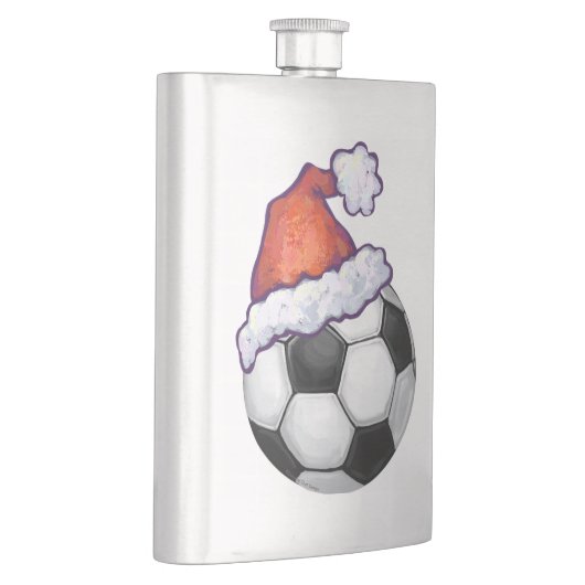 Fußball Weihnachten Flachmann (Rechts)