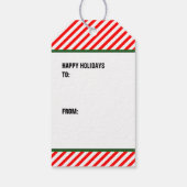 Fußball Weihnachten Geschenkanhänger (Rückseite)