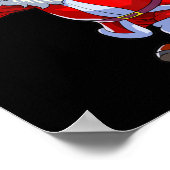 Fußball Weihnachten Männer Kinder Boys Fußball San Poster (Ecke)