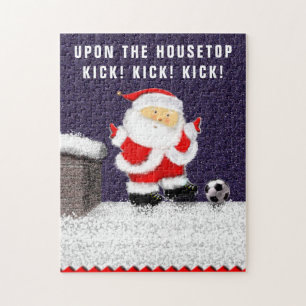 Fußball Weihnachten Puzzle