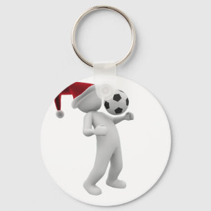 Fußball Weihnachten Schlüsselanhänger