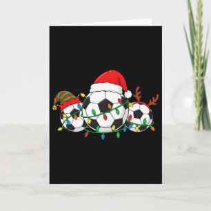 Fußball Weihnachten Spieler Santa Hut Xmas Sport M Karte