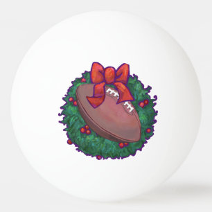 Fußball-Weihnachten Tischtennisball