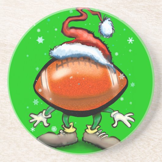 Fußball Weihnachten Untersetzer (Vorne)