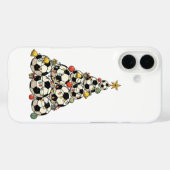 Fußball-Weihnachtsbaum Case-Mate iPhone Hülle (Rückseite (Horizontal))