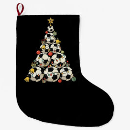 Fußball-Weihnachtsbaum Großer Weihnachtsstrumpf