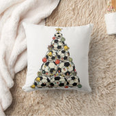 Fußball-Weihnachtsbaum Kissen (Decke)
