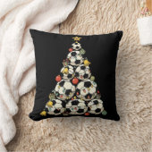 Fußball-Weihnachtsbaum Kissen (Decke)