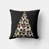Fußball-Weihnachtsbaum Kissen (Rückseite)