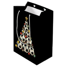 Fußball-Weihnachtsbaum