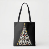 Fußball-Weihnachtsbaum Tasche (Vorderseite)