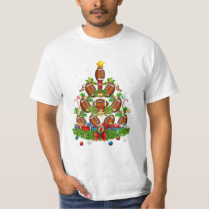 Fußball Weihnachtsbaumdekor T-Shirt