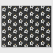 Fußball Weihnachtsdekorationen Sport Geschenkpapier (Flach)