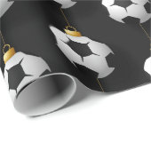 Fußball Weihnachtsdekorationen Sport Geschenkpapier (Rolleneckpunkt)