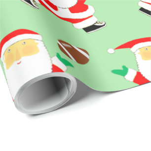 Fußball-Weihnachtsgeschenk Geschenkpapier