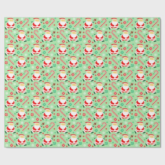 Fußball Weihnachtsgeschenk Geschenkpapier (Flach)