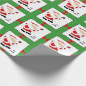 Fußball Weihnachtsgeschenk Geschenkpapier (Ecke)