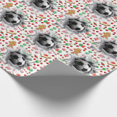 Fußball-Weihnachtsgeschenk Geschenkpapier (Ecke)