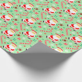 Fußball Weihnachtsgeschenk Geschenkpapier (Ecke)