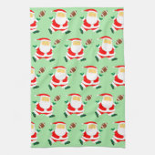 Fußball Weihnachtsgeschenk Geschirrtuch (Vertikal)