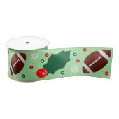 Fußball Weihnachtsgeschenk Satin Ribbon Satinband (Spule)