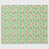 Fußball Weihnachtsgeschenk Wrapping Paper Geschenkpapier (Flach)