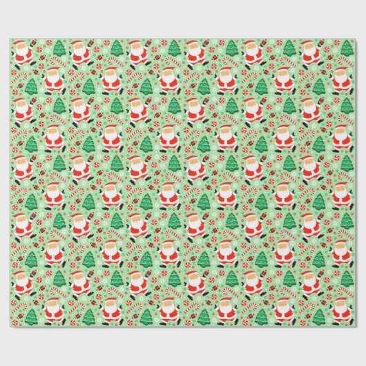 Fußball Weihnachtsgeschenk Wrapping Paper Geschenkpapier (Flach)