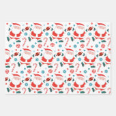 Fußball Weihnachtsgeschenk Wrapping Paper Geschenkpapier Set (Vorderseite 3)