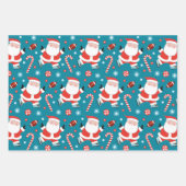 Fußball Weihnachtsgeschenk Wrapping Paper Geschenkpapier Set (Vorderseite)