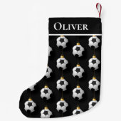 Fußball Weihnachtsgeschenke Name Kleiner Weihnachtsstrumpf (Rückseite)