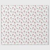 Fußball-Weihnachtsmann-Weihnachten Geschenkpapier (Flach)