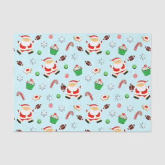 Fußball Weihnachtspapier Seidenpapier