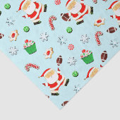 Fußball Weihnachtspapier Seidenpapier (Ausschnitt)