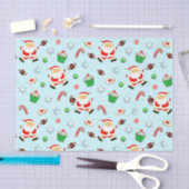 Fußball Weihnachtspapier Seidenpapier (Handwerk)