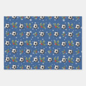 Fußball Weihnachtswrapping Papier Fußball Coach (Vorderseite 3)