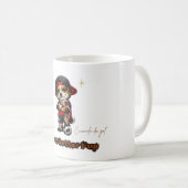 Fußball-Welpen-Tasse Kaffeetasse (VorderseiteRechts)