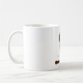 Fußball-Welpen-Tasse Kaffeetasse (Links)