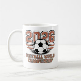 Fußball-Weltmeisterschaft 2026 ⚽ – Design für Fußb Kaffeetasse
