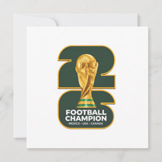 Fußball-Weltmeisterschaft 2026 Einladung