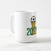 Fußball-Weltmeisterschaft 2026 Kaffeetasse (Vorderseite Links)