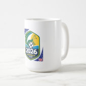 Fußball-Weltmeisterschaft 2026 Kaffeetasse (VorderseiteRechts)