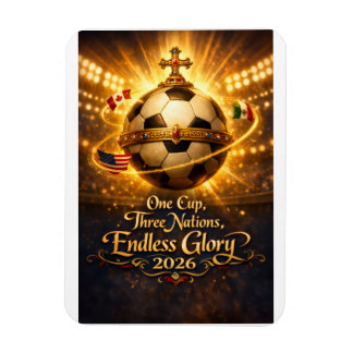 Fußball-Weltmeisterschaft 2026 Renaissance-Fußball Magnet