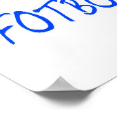 Fußball-Weltmeisterschaft Schweden 1958 Poster (Ecke)