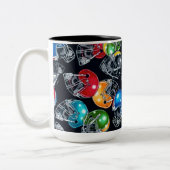 Fußball-Wenzelhelme Zweifarbige Tasse (Links)