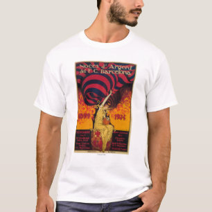 Fußball-Werbeposter T-Shirt