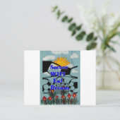 Fußball WIFI essen Traum - Spaß Sport Kunst drucke Postkarte (Stehend Vorderseite)